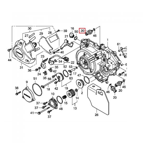 ΒΑΛΒΙΔΑ ΣΕΝΣΟΡΑΣ ΛΑΔΙΟΥ CRF 1100 AFRICA DCT 18 - 22 / FORZA 750 2021 ΒΑΛΒΙΔΑ ΣΕΝΣΟΡΑΣ ΛΑΔΙΟΥ CRF 1100 AFRICA DCT 18 - 22 / FORZA 750 2021