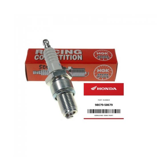 ΜΠΟΥΖΙ ΓΝΗΣΙΟ HONDA CR 250 83 - 04 BR8EG ΜΠΟΥΖΙ ΓΝΗΣΙΟ HONDA CR 250 83 - 04 BR8EG