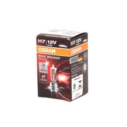ΛΑΜΠΑ OSRAM H7 12V55W PX26D UP TO 100% UP TO 130m light beam Night Breaker Silver ΛΑΜΠΑ OSRAM H7 12V55W PX26D UP TO 100% UP TO 130m light beam Night Breaker Silver