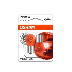 ΛΑΜΠΕΣ OSRAM ΣΕΤ 2 ΤΕΜ. ΠΟΡΤΟΚΑΛΙ 12V21 PY21W BAU15S ΛΑΜΠΕΣ OSRAM ΣΕΤ 2 ΤΕΜ. ΠΟΡΤΟΚΑΛΙ 12V21 PY21W BAU15S
