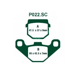 PREMIER ΤΑΚΑΚΙΑ ΟΡΓΑΝΙΚΑ ΣΕΤ 2 ΤΕΜ. P022SC SCOOTER (FA83) ( F / R ) PREMIER ΤΑΚΑΚΙΑ ΟΡΓΑΝΙΚΑ ΣΕΤ 2 ΤΕΜ. P022SC SCOOTER (FA83) ( F / R )