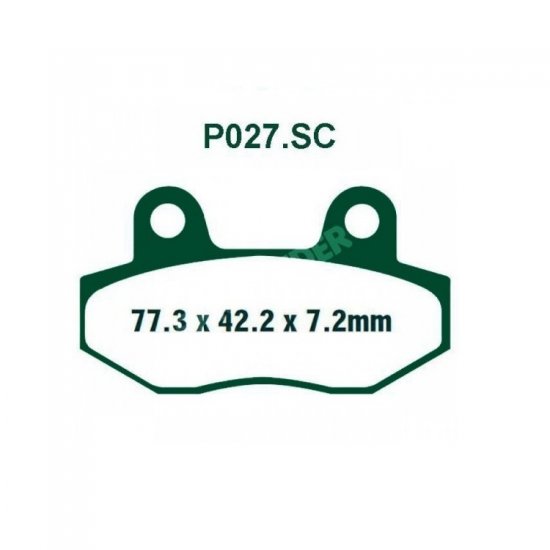 PREMIER ΤΑΚΑΚΙΑ ΟΡΓΑΝΙΚΑ ΣΕΤ 2 ΤΕΜ. P027SC SCOOTER (FA86) ( F / R ) PREMIER ΤΑΚΑΚΙΑ ΟΡΓΑΝΙΚΑ ΣΕΤ 2 ΤΕΜ. P027SC SCOOTER (FA86) ( F / R )