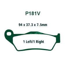 PREMIER ΤΑΚΑΚΙΑ HMIΜΕΤΑΛΛΙΚΑ ΣΕΤ 2 ΤΕΜ. P181V KEVLAR (FA213) ( R ) PREMIER ΤΑΚΑΚΙΑ HMIΜΕΤΑΛΛΙΚΑ ΣΕΤ 2 ΤΕΜ. P181V KEVLAR (FA213) ( R )