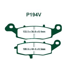 PREMIER ΤΑΚΑΚΙΑ  ΗΜΙΜΕΤΑΛΛΙΚΑ ΣΕΤ 2 ΤΕΜ. P194V ΜΕΤΑΛΛΙΚΑ (FA231) ( F / R ) PREMIER ΤΑΚΑΚΙΑ  ΗΜΙΜΕΤΑΛΛΙΚΑ ΣΕΤ 2 ΤΕΜ. P194V ΜΕΤΑΛΛΙΚΑ (FA231) ( F / R )