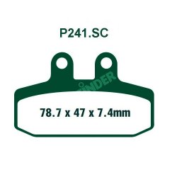 PREMIER ΤΑΚΑΚΙΑ ΟΡΓΑΝΙΚΑ ΣΕΤ 2 ΤΕΜ. P241.SC KEVLAR SCOOTER (FA256) ( F / R ) PREMIER ΤΑΚΑΚΙΑ ΟΡΓΑΝΙΚΑ ΣΕΤ 2 ΤΕΜ. P241.SC KEVLAR SCOOTER (FA256) ( F / R )