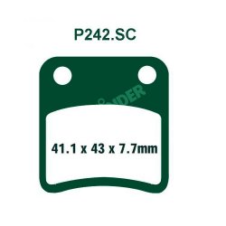 PREMIER ΤΑΚΑΚΙΑ ΟΡΓΑΝΙΚΑ ΣΕΤ 2 ΤΕΜ. P242.SC KEVLAR SCOOTER (FA257) ( F ) PREMIER ΤΑΚΑΚΙΑ ΟΡΓΑΝΙΚΑ ΣΕΤ 2 ΤΕΜ. P242.SC KEVLAR SCOOTER (FA257) ( F )