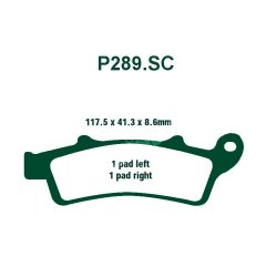 PREMIER ΤΑΚΑΚΙΑ ΟΡΓΑΝΙΚΑ ΣΕΤ 2 ΤΕΜ. P289.SC KEVLAR SCOOTER (FA324) ( F ) PREMIER ΤΑΚΑΚΙΑ ΟΡΓΑΝΙΚΑ ΣΕΤ 2 ΤΕΜ. P289.SC KEVLAR SCOOTER (FA324) ( F )