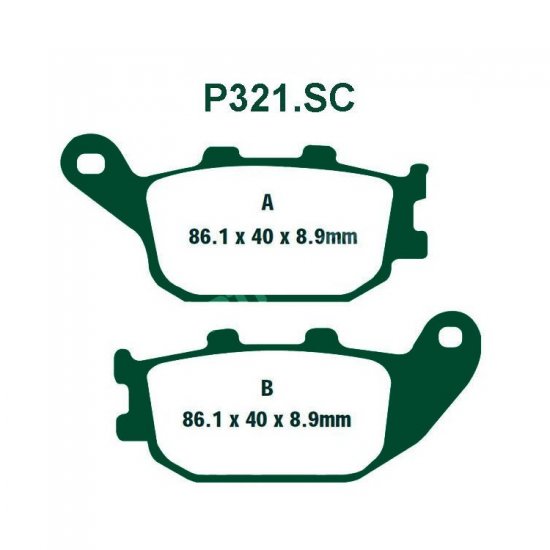 PREMIER ΤΑΚΑΚΙΑ ΟΡΓΑΝΙΚΑ ΣΕΤ 2 ΤΕΜ. P321.SC KEVLAR SCOOTER (FA358) ( R ) PREMIER ΤΑΚΑΚΙΑ ΟΡΓΑΝΙΚΑ ΣΕΤ 2 ΤΕΜ. P321.SC KEVLAR SCOOTER (FA358) ( R )