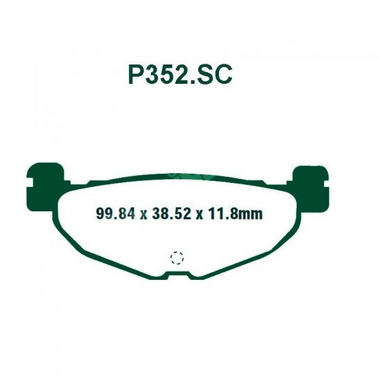 PREMIER ΤΑΚΑΚΙΑ ΟΡΓΑΝΙΚΑ ΣΕΤ 2 ΤΕΜ. P352.SC KEVLAR SCOOTER (FA408) ( R ) PREMIER ΤΑΚΑΚΙΑ ΟΡΓΑΝΙΚΑ ΣΕΤ 2 ΤΕΜ. P352.SC KEVLAR SCOOTER (FA408) ( R )