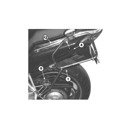 ΠΛΑΙΝΕΣ ΒΑΣΕΙΣ ΒΑΛΙΤΣΑΣ GIVI PL257 HONDA VFR 800  98 > 01  