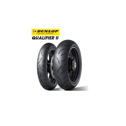 DUNLOP QUALIFIER II 1207017 & 1606017 ER6 VERSYS 650 CBF 600 XJ6 MT03 DUNLOP QUALIFIER II 1207017 & 1606017 ER6 VERSYS 650 CBF 600 XJ6 MT03