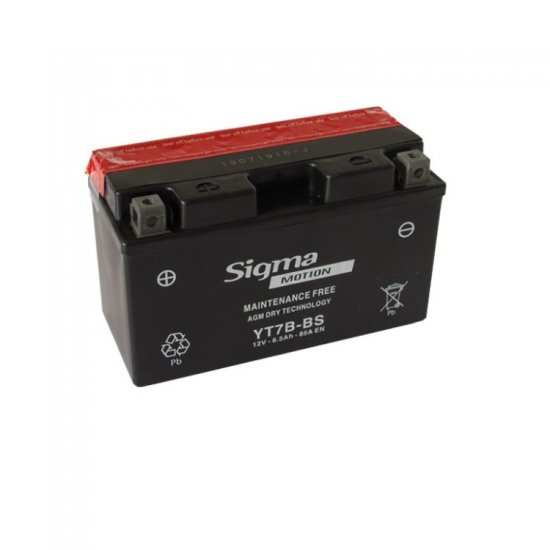 ΜΠΑΤΑΡΙΑ SIGMA MOTION YT7B-BS 150x65x93 85Ah ΜΠΑΤΑΡΙΑ SIGMA MOTION YT7B-BS 150x65x93 85Ah