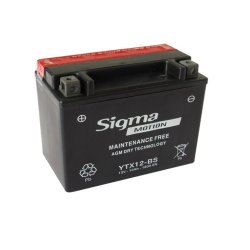 ΜΠΑΤΑΡΙΑ SIGMA MOTION YTX12-BS 150x87x130 130Ah