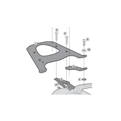 ΣΧΑΡΑ GIVI SR5105M BMW C 600 SPORT 12 > 15 COLORE NERO 