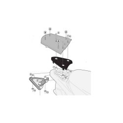 ΣΧΑΡΑ GIVI SR5605 PIAGGIO NEW FLY 50 - 125  12 > 16 