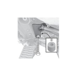 ΚΙΤ ΠΡΟΣΑΡΜΟΓΗΣ GIVI ΤΝ6401Α TRIUMPH Tiger 800 / 800 XC / 800 XR  11 > 17