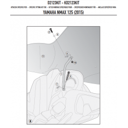ΖΕΛATINA GIVI 2123DT YAMAHA N-MAX 125 15 - 19   81,5X61,5cm θέλει ΚΙΤ τοποθ. D2123KIT