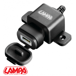 ΦΟΡΤΙΣΤΗΣ USB LAMPA ΒΙΔΩΤΟΣ 12v/24v ΚΑΛΩΔΙΟ 150cm 2,4A UNIVERSAL ΑΔΙΑΒΡΟΧΟΣ ΦΟΡΤΙΣΤΗΣ USB LAMPA ΒΙΔΩΤΟΣ 12v/24v ΚΑΛΩΔΙΟ 150cm 2,4A UNIVERSAL ΑΔΙΑΒΡΟΧΟΣ