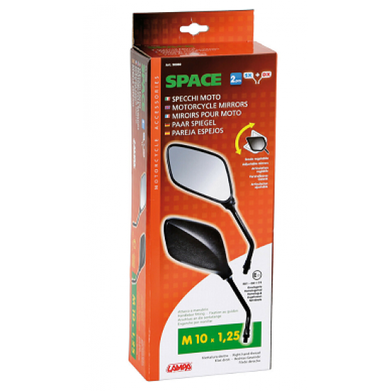 ΚΑΘΡΕΠΤΕΣ ΣΕΤ LAMPA SPACE M10X1,25 ΔΕΞΙ ΣΠΕΙΡΩΜΑ ΚΑΘΡΕΠΤΕΣ ΣΕΤ LAMPA SPACE M10X1,25 ΔΕΞΙ ΣΠΕΙΡΩΜΑ