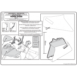 ΚΙΤ ΖΕΛΑΤΙΝΑΣ GIVI A1100A για SH 300  11 - 14 ( 307A + 308A ) 