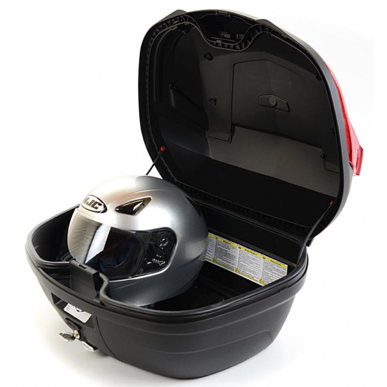 ΒΑΛΙΤΣΑ GIVI B47NML 47 Λίτρα MONOLOCK μαύρη κόκκινα κρύσταλα με κιτ τοποθέτησης. ΒΑΛΙΤΣΑ GIVI B47NML 47 Λίτρα MONOLOCK μαύρη κόκκινα κρύσταλα με κιτ τοποθέτησης.