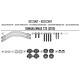 ΚΙΤ για ΖΕΛATINA GIVI D2123KIT YAMAHA N-MAX 125 15 > 19 ΚΙΤ για ΖΕΛATINA GIVI D2123KIT YAMAHA N-MAX 125 15 > 19