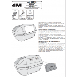 ΠΛΑΤΗ ΒΑΛΙΤΣΑΣ GIVI E131 για B47 / B37 / B360 / V40 / B34  