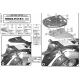 ΚΙΤ ΠΙΑΣΤΡΑ GIVI E332 για YAMAHA XT 125 R / X 05 ΚΙΤ ΠΙΑΣΤΡΑ GIVI E332 για YAMAHA XT 125 R / X 05
