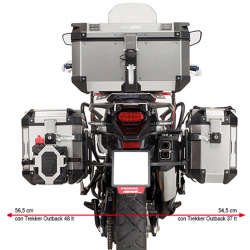 ΠΛΑΙΝΕΣ ΒΑΣΕΙΣ ΒΑΛΙΤΣΑΣ GIVI PL1144CAM OBK HONDA  CRF 1000 L  16 > 17 