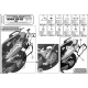 ΠΛΑΙΝΕΣ ΒΑΣΕΙΣ ΒΑΛΙΤΣΑΣ GIVI PL166 HONDA VFR 800 02 > 11 ΠΛΑΙΝΕΣ ΒΑΣΕΙΣ ΒΑΛΙΤΣΑΣ GIVI PL166 HONDA VFR 800 02 > 11