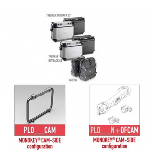 ΠΛΑΙΝΕΣ ΒΑΣΕΙΣ ΒΑΛΙΤΣΑΣ GIVI PLOR8203CAM MOTO GUZZI V85 TT - 19 ΠΛΑΙΝΕΣ ΒΑΣΕΙΣ ΒΑΛΙΤΣΑΣ GIVI PLOR8203CAM MOTO GUZZI V85 TT - 19