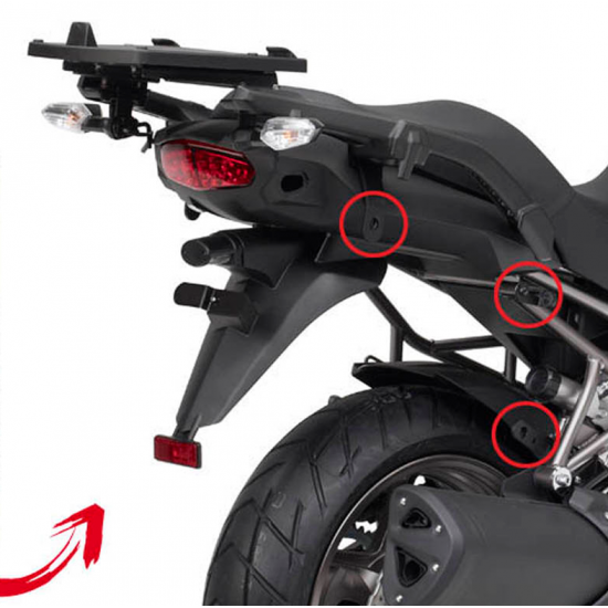ΠΛΑΙΝΕΣ ΒΑΣΕΙΣ ΒΑΛΙΤΣΑΣ GIVI PLR4105 KAWASAKI VERSYS 1000 16 > 19 ΠΛΑΙΝΕΣ ΒΑΣΕΙΣ ΒΑΛΙΤΣΑΣ GIVI PLR4105 KAWASAKI VERSYS 1000 16 > 19