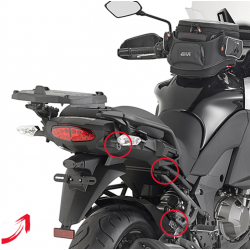 ΠΛΑΙΝΕΣ ΒΑΣΕΙΣ ΒΑΛΙΤΣΑΣ GIVI PLR4113 KAWASAKI VERSYS 1000   - 15 