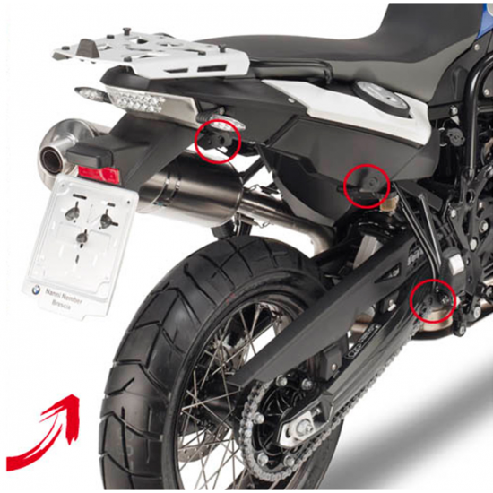ΠΛΑΙΝΕΣ ΒΑΣΕΙΣ ΒΑΛΙΤΣΑΣ GIVI PLR5103 MONOKEY BMW F 650 GS 08 > 17 & F 700 GS 13 > 17 ΠΛΑΙΝΕΣ ΒΑΣΕΙΣ ΒΑΛΙΤΣΑΣ GIVI PLR5103 MONOKEY BMW F 650 GS 08 > 17 & F 700 GS 13 > 17