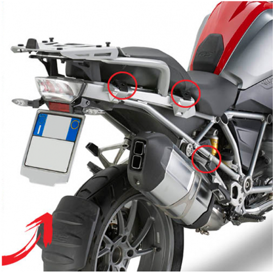ΠΛΑΙΝΕΣ ΒΑΣΕΙΣ ΒΑΛΙΤΣΑΣ GIVI PLR5108 BMW R 1200 GS & R 1250 GS ΠΛΑΙΝΕΣ ΒΑΣΕΙΣ ΒΑΛΙΤΣΑΣ GIVI PLR5108 BMW R 1200 GS & R 1250 GS