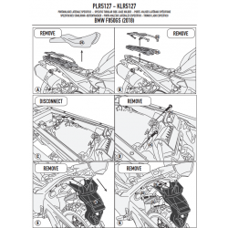 ΠΛΑΙΝΕΣ ΒΑΣΕΙΣ ΒΑΛΙΤΣΑΣ GIVI PLR5127 BMW F 750 GS & F 850 GS  18 > 19   