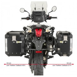 ΠΛΑΙΝΕΣ ΒΑΣΕΙΣ ΒΑΛΙΤΣΑΣ GIVI PLR6401 TRIUMPH TIGER 800 / 800 XC  - 11  