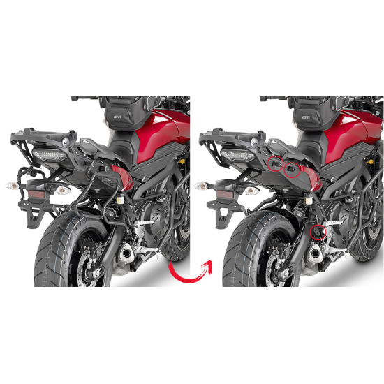 ΠΛΑΙΝΕΣ ΒΑΣΕΙΣ ΒΑΛΙΤΣΑΣ GIVI PLXR2122 YAMAHA ΜΤ09 TRACER 15 > 17 για V35 ΠΛΑΙΝΕΣ ΒΑΣΕΙΣ ΒΑΛΙΤΣΑΣ GIVI PLXR2122 YAMAHA ΜΤ09 TRACER 15 > 17 για V35