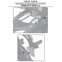 ΠΛΑΙΝΕΣ ΒΑΣΕΙΣ ΒΑΛΙΤΣΑΣ GIVI PLXR2130 YAMAHA ΜΤ07 TRACER 16 > 20 για V35 