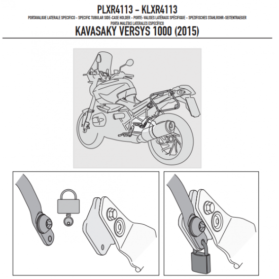 ΠΛΑΙΝΕΣ ΒΑΣΕΙΣ ΒΑΛΙΤΣΑΣ GIVI PLXR4113 KAWASAKI KLE 1000 VERSYS 15 > 16 ΠΛΑΙΝΕΣ ΒΑΣΕΙΣ ΒΑΛΙΤΣΑΣ GIVI PLXR4113 KAWASAKI KLE 1000 VERSYS 15 > 16