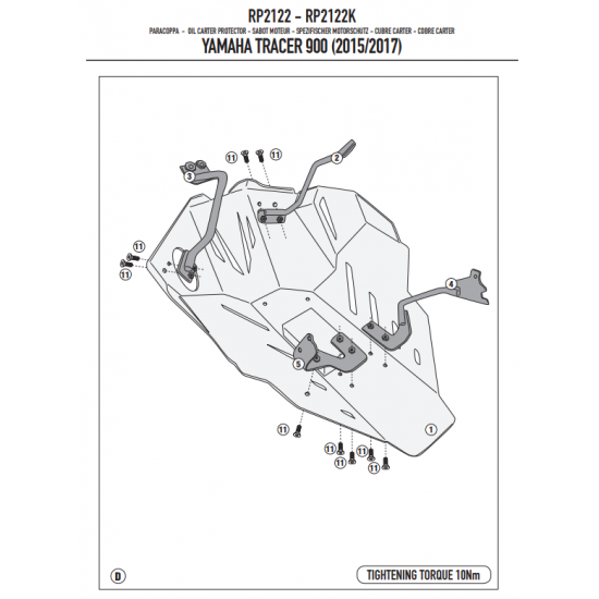 ΠΡΟΣΤΑΣΙΑ ΚΑΡΤΕΡ GIVI RP2122 ΨΥΓΕΙΟΥ ΑΛΟΥΜΙΝΙΟΥ YAMAHA MT09 TRACER 15 > 17 ΠΡΟΣΤΑΣΙΑ ΚΑΡΤΕΡ GIVI RP2122 ΨΥΓΕΙΟΥ ΑΛΟΥΜΙΝΙΟΥ YAMAHA MT09 TRACER 15 > 17