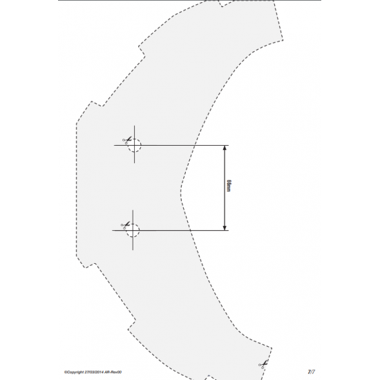 ΣΧΑΡΑ GIVI SR2117M  YAMAHA XMAX 125 - 250    14 > 16   