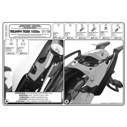 ΣΧΑΡΑ GIVI  SR226 TRIUMPH BONNEVILL   