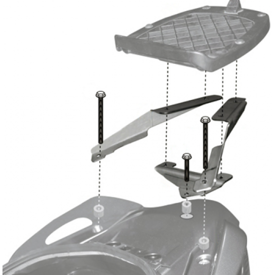 ΣΧΑΡΑ GIVI SR3106 SUZUKI BURGMAN UH 125 - 200 06 - 16 ΣΧΑΡΑ GIVI SR3106 SUZUKI BURGMAN UH 125 - 200 06 - 16