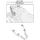 ΣΧΑΡΑ GIVI SR6110 KYMCO AK 550 17 > 20 ΣΧΑΡΑ GIVI SR6110 KYMCO AK 550 17 > 20