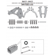 ΣΧΑΡΑ GIVI SRA5127 BMW F 850 GS 18 > 20 αλουμίνιο ΣΧΑΡΑ GIVI SRA5127 BMW F 850 GS 18 > 20 αλουμίνιο